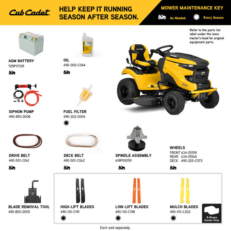 Cub cadet 2025 xt1 fuel filter