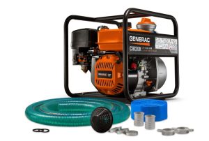 Generac 2" Clean Water Pump with Hose Kit