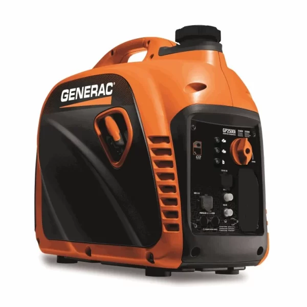 Generac GP2500I 2500-watt Portable Inverter Generator With COSENSE® Technology