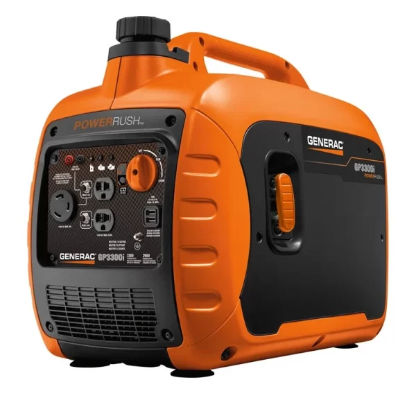 Generac GP3300I 3300 watt Portable Inverter Generator With COSENSE® Technology