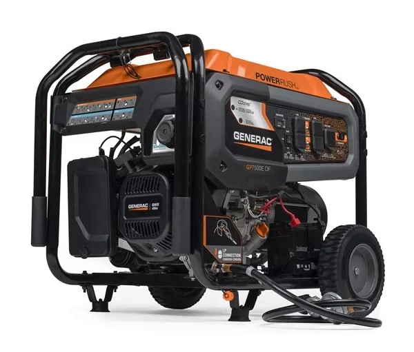 Generac GP7500E Dual Fuel Portable Generator