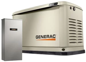 Generac Standby Generator, 10kW | With 16-Circuit Transfer Switch | WiFi Enabled