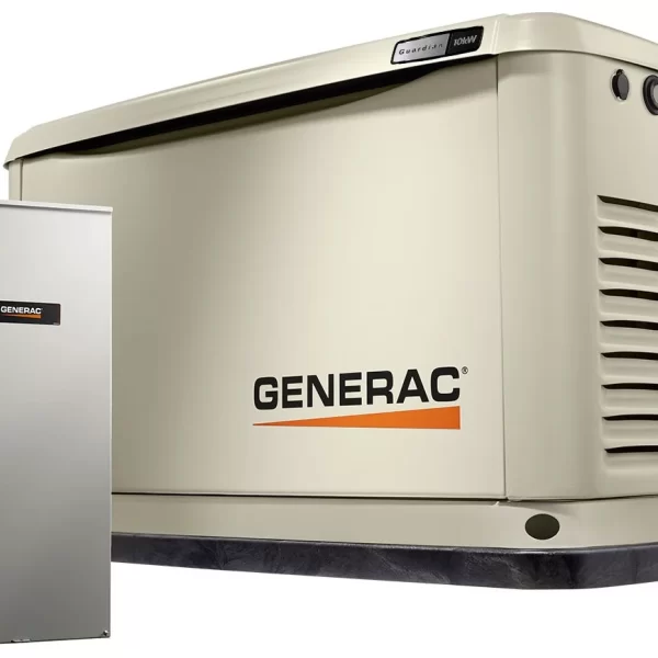 Generac Standby Generator, 10kW | With 16-Circuit Transfer Switch | WiFi Enabled