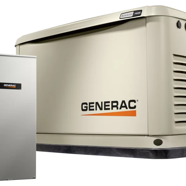 Generac Standby Generator, 14kW | With 16-Circuit Transfer Switch | WiFi Enabled