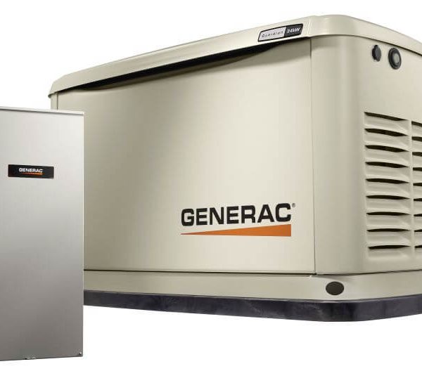 Generac Standby Generator, 24kW | With Whole House Switch | WiFi Enabled