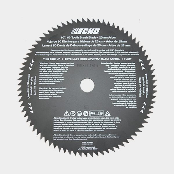 ECHO 80-Tooth Brush Blade