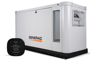 Generac Standby Generator, 48kW | With ecobee by Generac Smart Thermostat | 120/240 V 1-Phase Generac Standby Generator, 48kW | With ecobee by Generac Smart Thermostat | 120/240 V 1-Phase