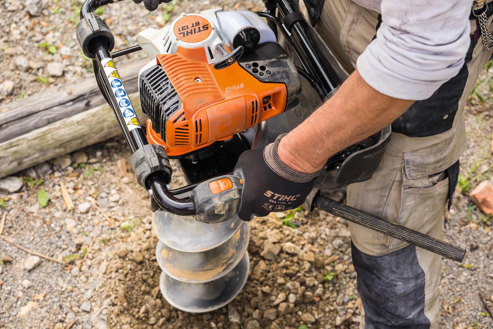 STIHL BT 131 Gasoline Earth Auger