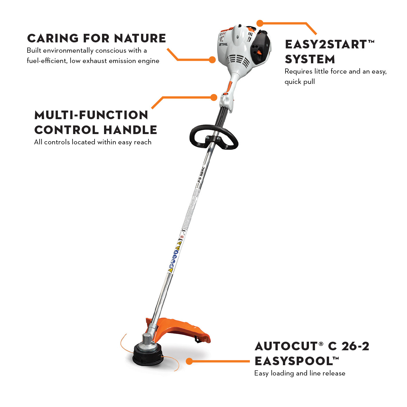 STIHL FS 56 Gasoline Grass Trimmer