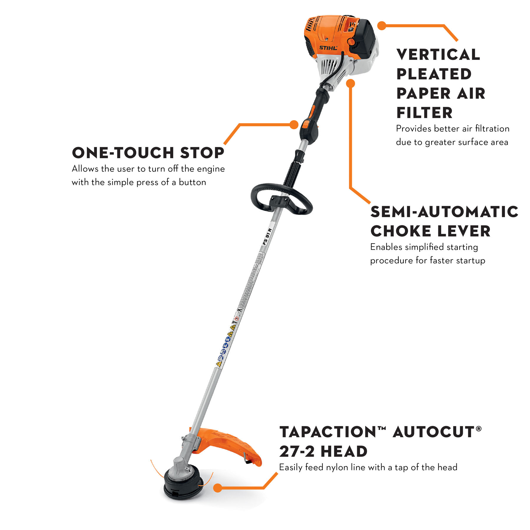 STIHL FS 91 Gasoline Grass Trimmer