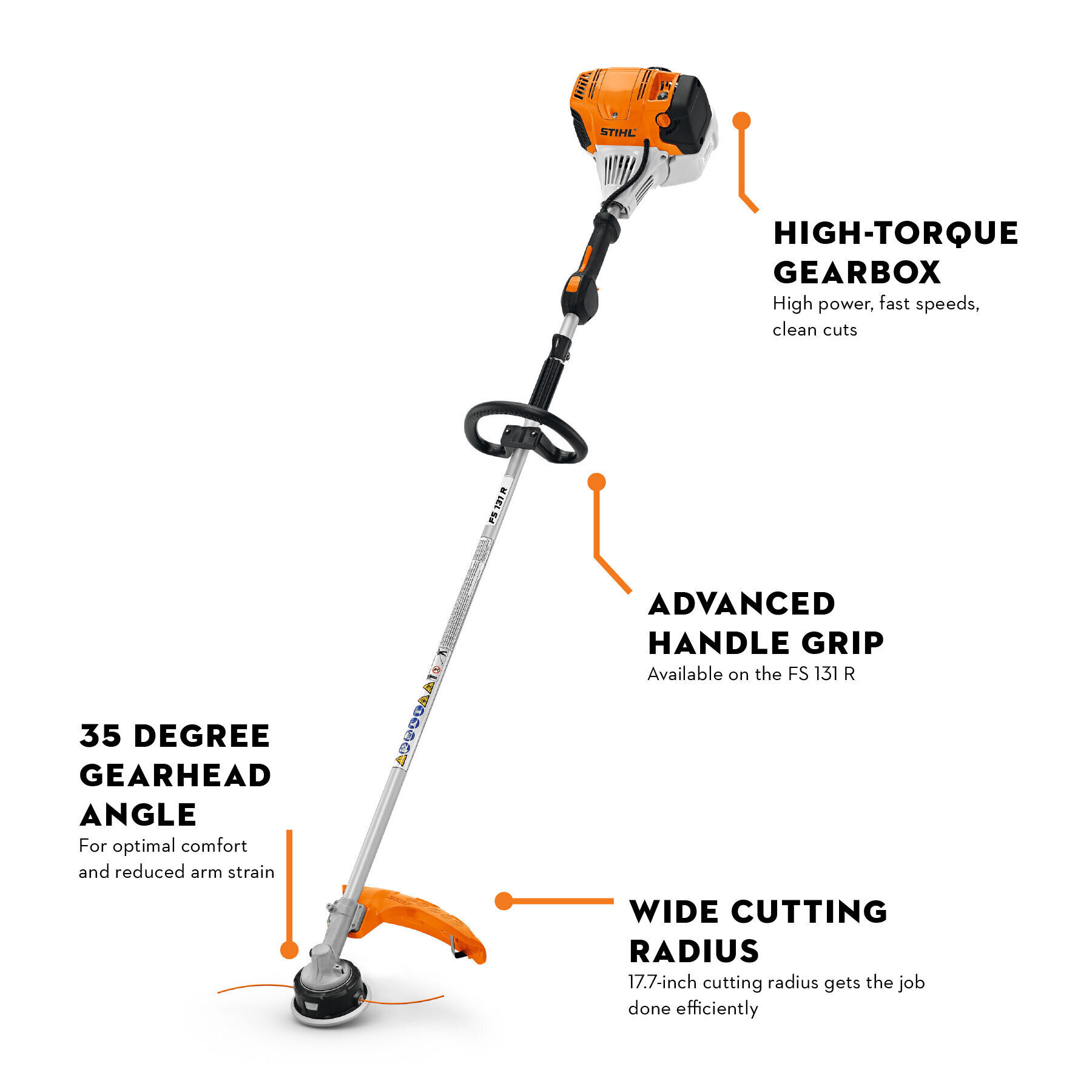 STIHL FS 131 Gasoline Grass Trimmer