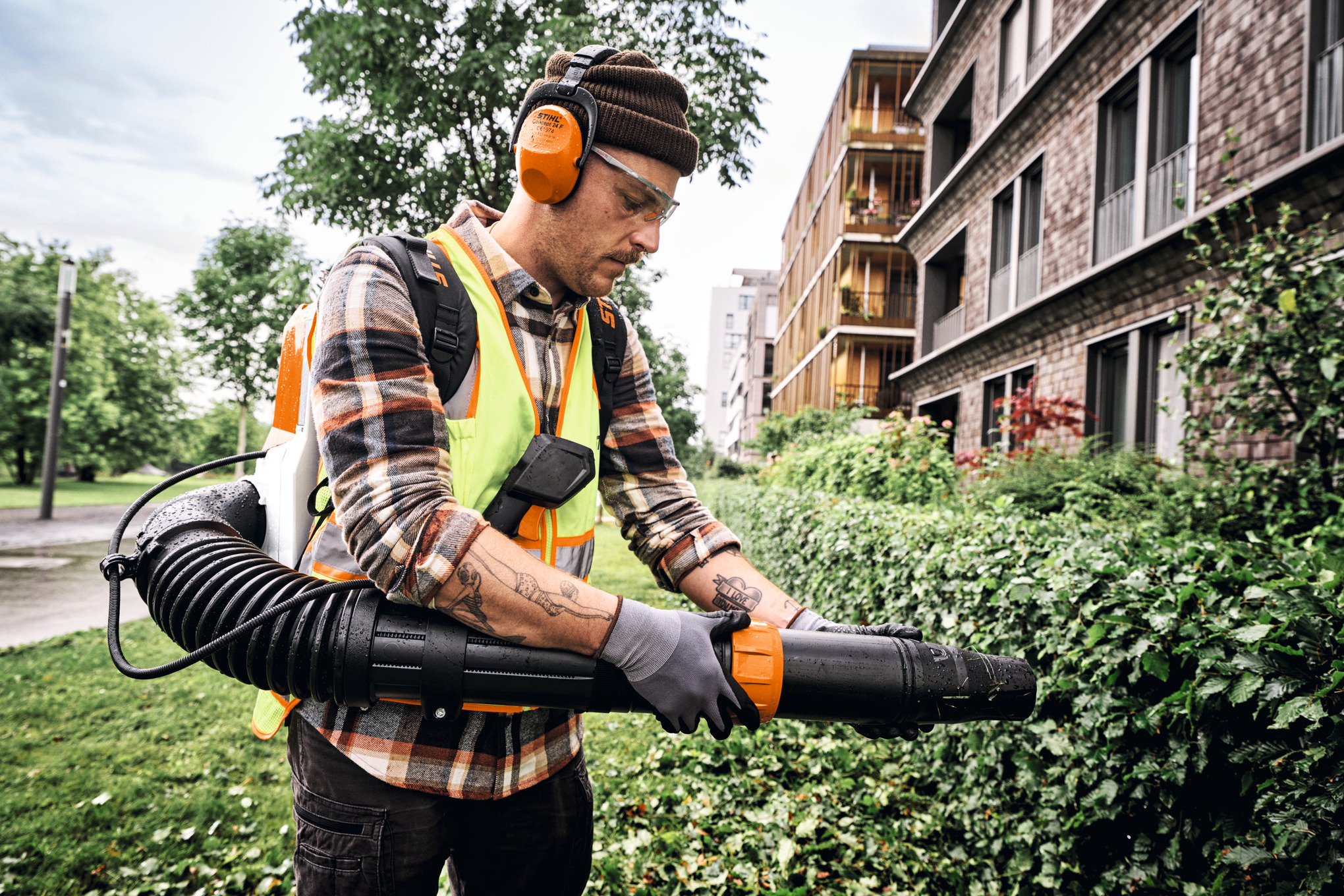 STIHL BRA 280 Battery Powered Backpack Blower